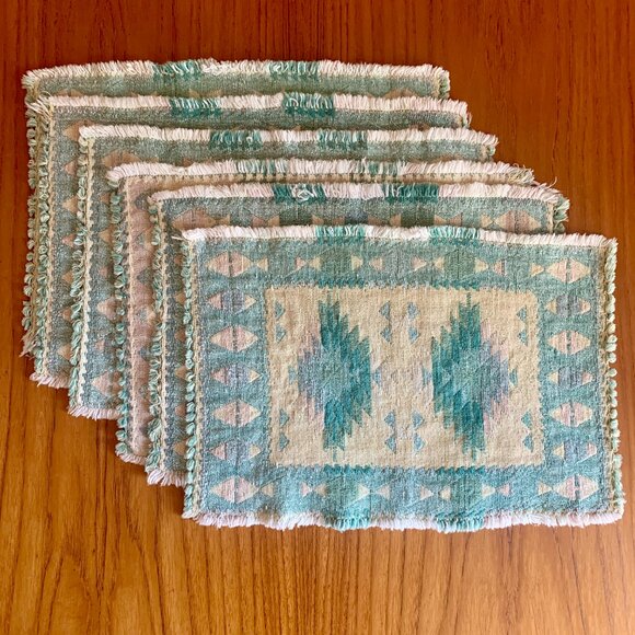 6 Vintage Placemats - Picture 4 of 4